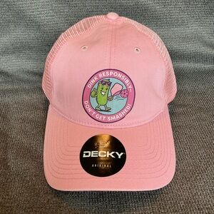 Pickleball Hat “Dink Responsibly – Don’t Get Smashed” – Funny Pickleball Gift